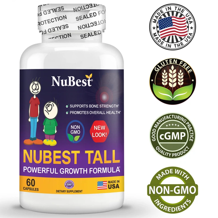 Viên uống Nubest Tall bổ sung nano canxi và dưỡng chất phát triển chiều cao (60 viên)