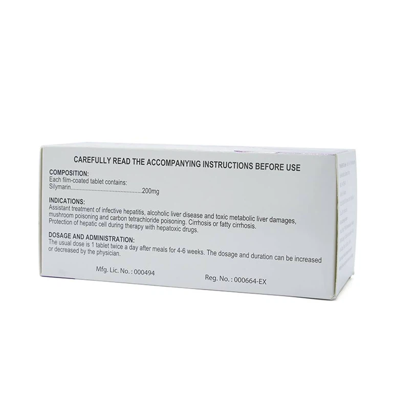Thuốc Fynkhepar 200mg Fynk điều trị hỗ trợ các bệnh về gan do nhiễm độc (10 vỉ x 10 viên)