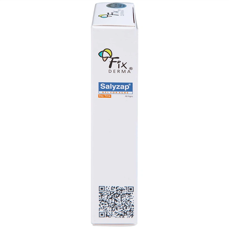 Gel bôi Fixderma Salyzap Gel giúp giảm mụn, kháng viêm (20g)