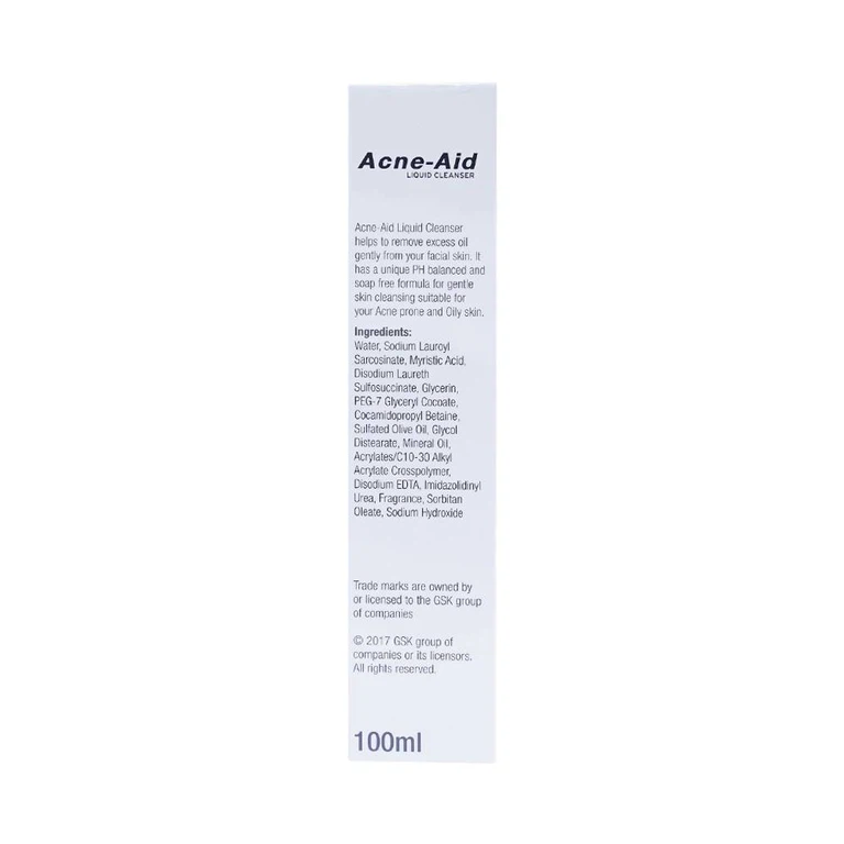 Sữa rửa mặt Acne-Aid Liquid Cleanser dành cho da nhờn, mụn trứng cá (100ml)