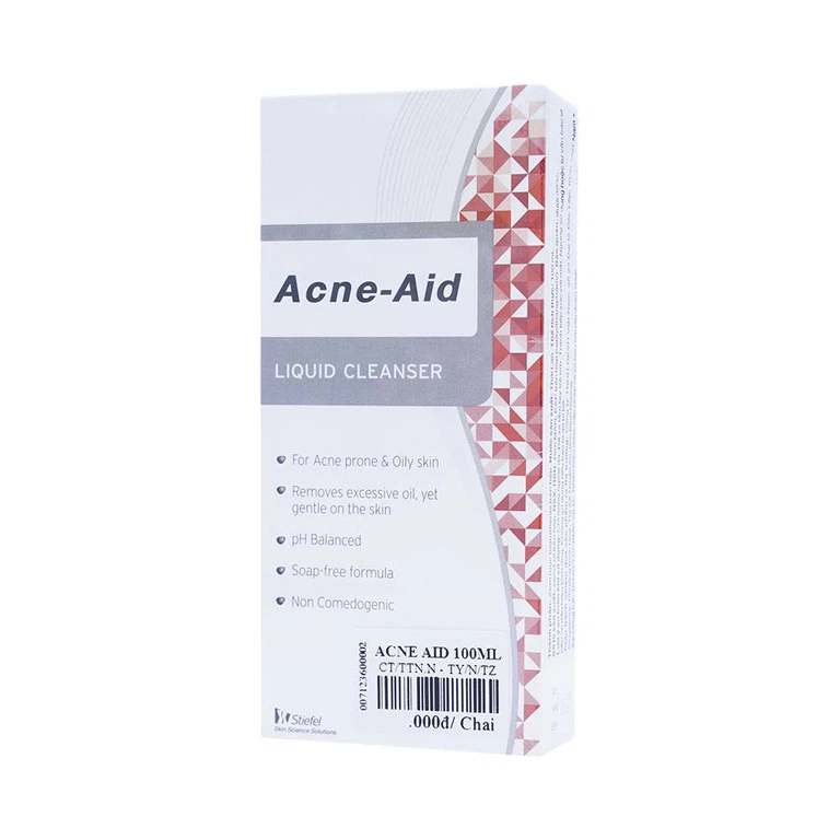 Sữa rửa mặt Acne-Aid Liquid Cleanser dành cho da nhờn, mụn trứng cá (100ml)