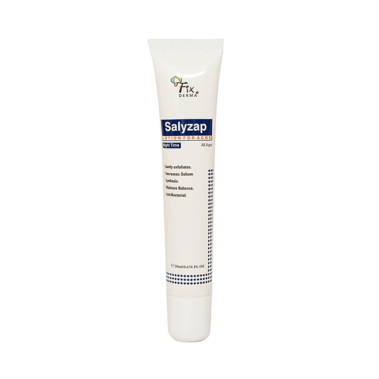 Lotion Fixderma Salyzap Lotion For Acne giảm mụn, ngăn ngừa hình thành nhân mụn mới (20ml)