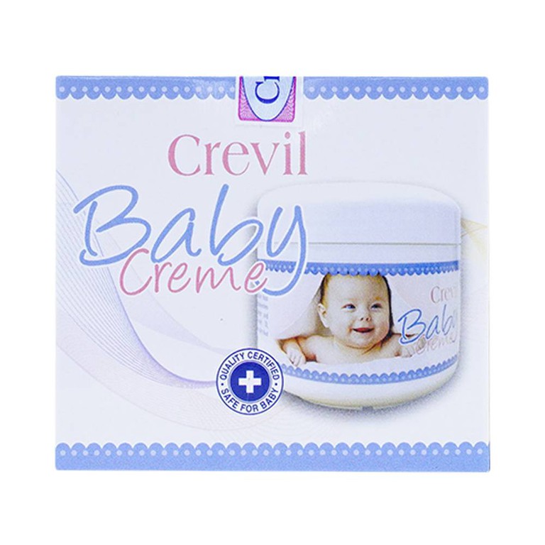 Kem dưỡng da chống hăm, chống nẻ, bảo vệ da trẻ em Crevil Baby Créme (125ml)
