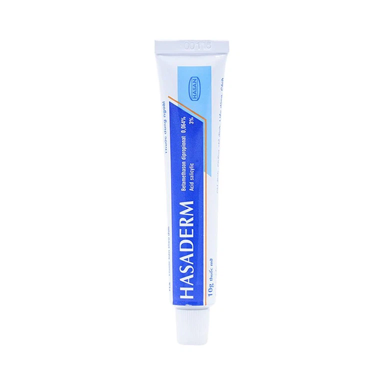 Thuốc mỡ Hasaderm Hasan điều trị liken phẳng, viêm da tiết bã nhờn (10g)