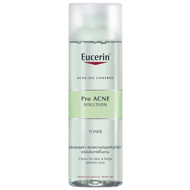 Nước hoa hồng Eucerin Acne-Oil Control ProAcne Solution Toner dành cho da mụn, da dầu (200ml)