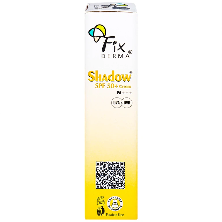 Kem Fixderma Shadow SPF 50+ Cream giúp chống nắng và dưỡng ẩm (75g)