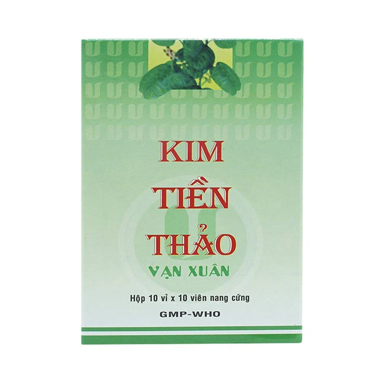 Thuốc Kim Tiền Thảo Vạn Xuân điều trị sỏi, viêm đường tiết niệu, đường mật (10 vỉ x 10 viên)