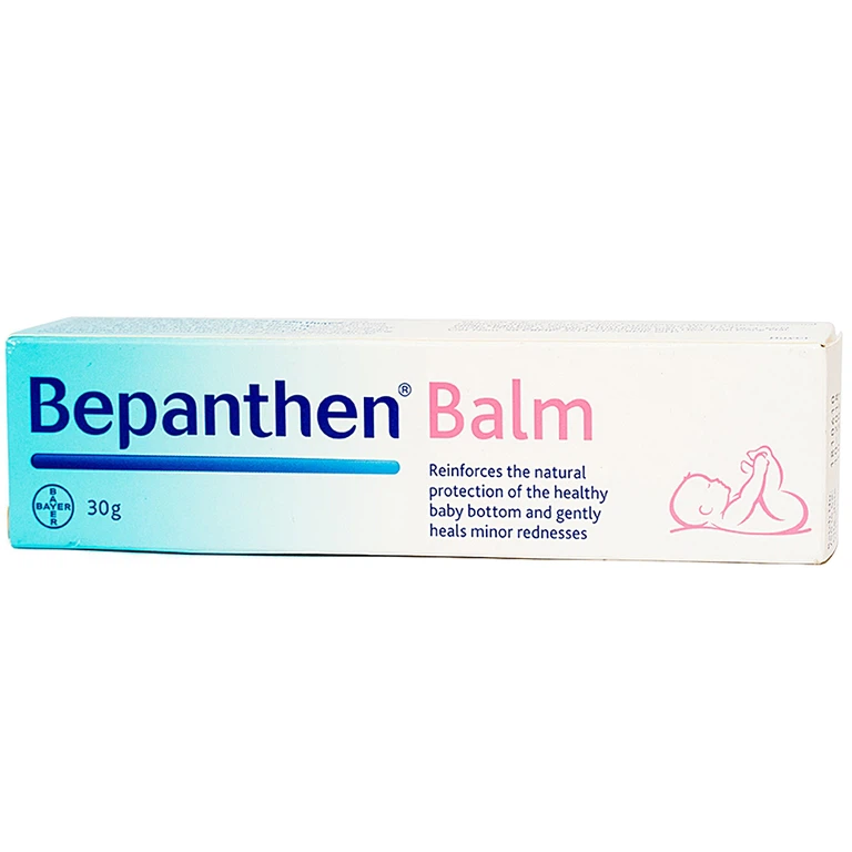 Kem bôi ngoài da Bepanthen Balm Bayer phòng ngừa hăm tã, dưỡng ẩm cho da nhạy cảm của bé (30g)