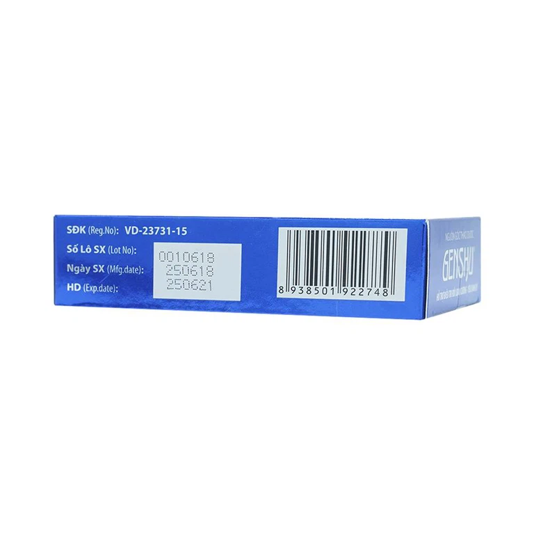 Thuốc Genshu Sagopha hỗ trợ điều trị rối loạn cương, yếu sinh lý (3 vỉ x 10 viên)
