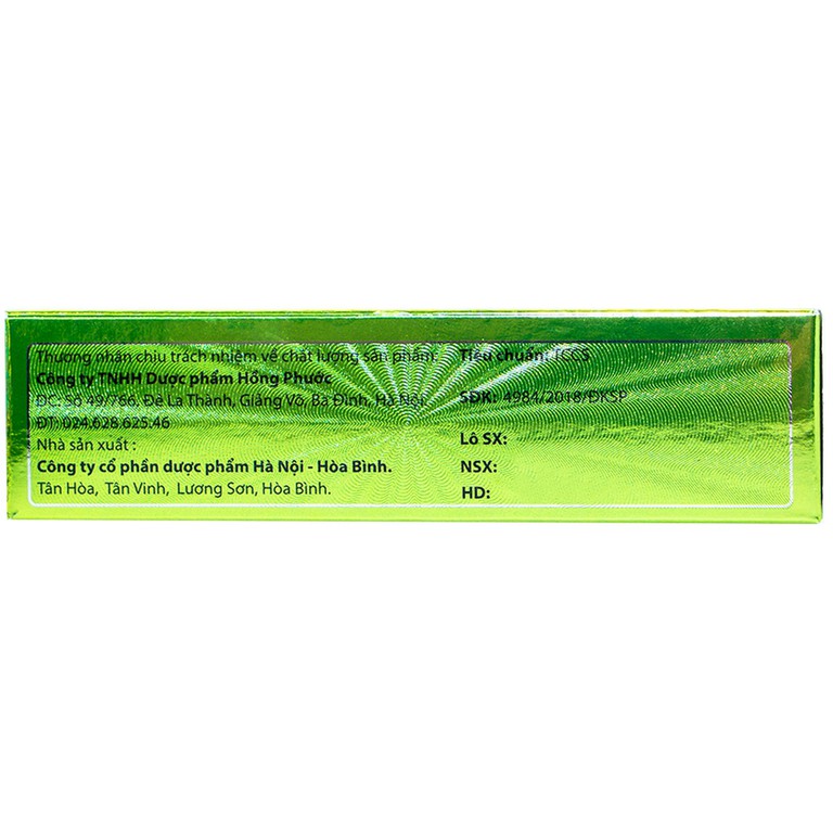 Viên uống Thịnh Dương Chủng Tử Hồng Phước bổ thận, tráng dương (3 vỉ x 10 viên)