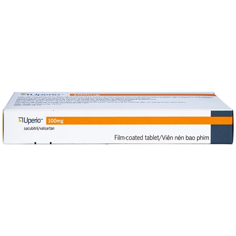 Thuốc Uperio 100mg Novartis điều trị suy tim (2 vỉ x 14 viên)