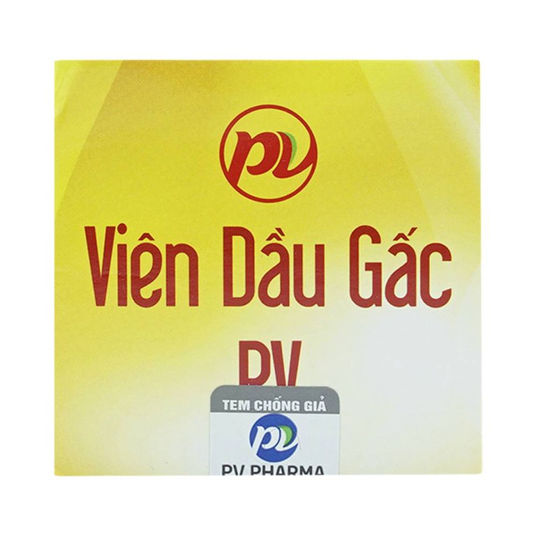 Viên Dầu Gấc PV hỗ trợ giúp làm sáng mắt, giảm khô mắt, mờ mắt, quáng gà (100 viên)