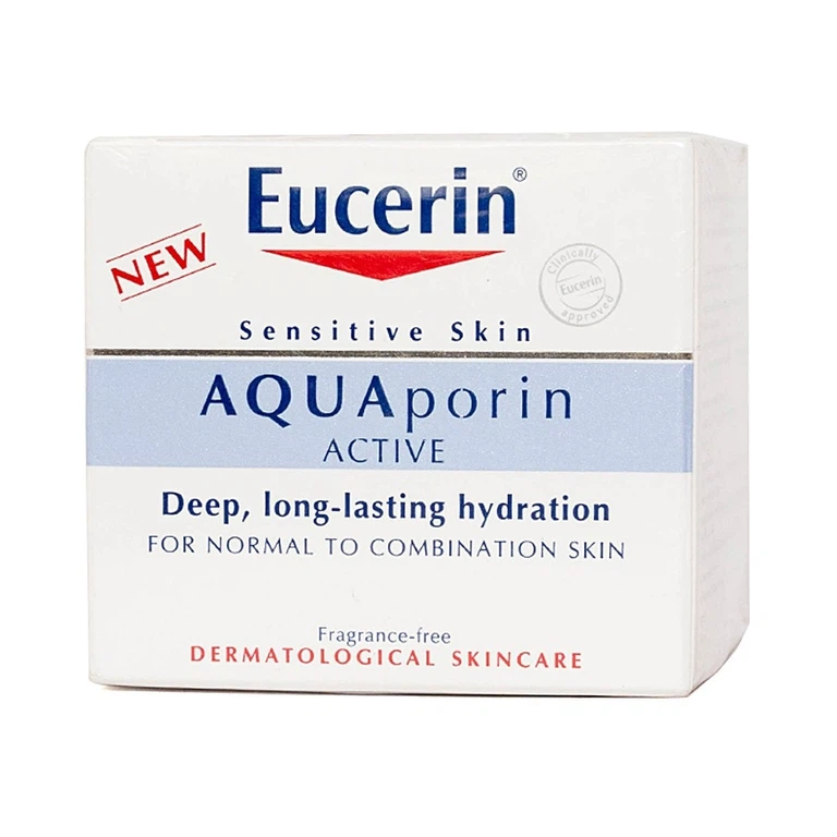 Kem dưỡng da Eucerin Aquaporin Active dành cho da nhạy cảm, da thường, da hỗn hợp (50ml)