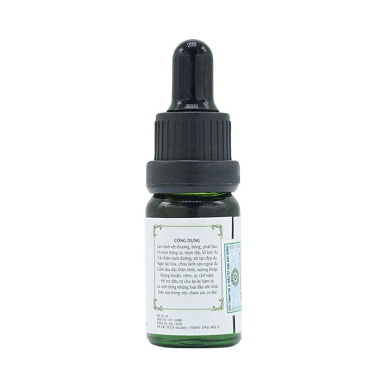 Dầu Mù U Tamanu Oil Đất Việt điều trị bỏng, tái tạo da, lành sẹo (10ml)