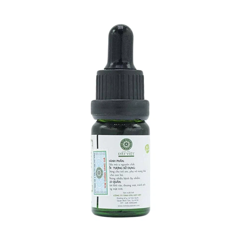 Dầu Mù U Tamanu Oil Đất Việt điều trị bỏng, tái tạo da, lành sẹo (10ml)