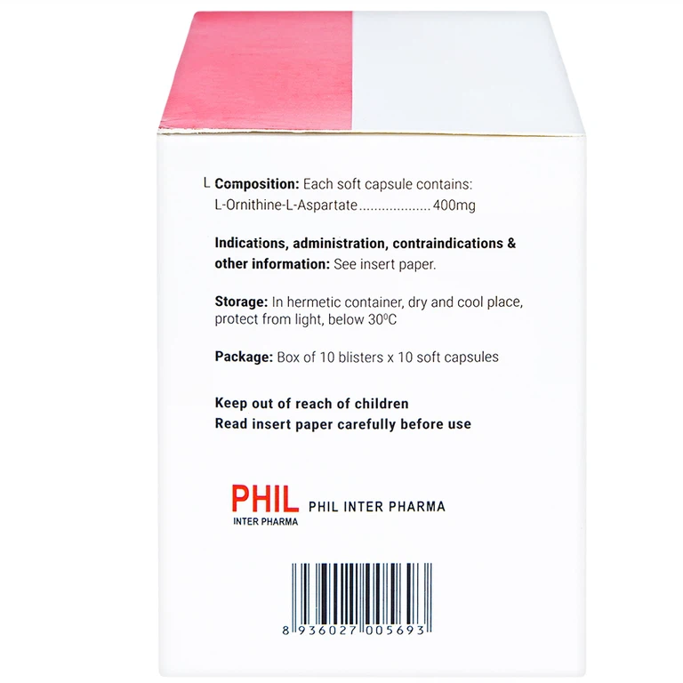 Thuốc Batonat 400mg Phil điều trị bệnh viêm gan cấp tính, viêm gan mạn tính (10 vỉ x 10 viên)