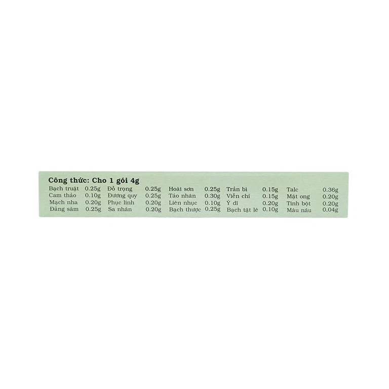 Thuốc Dưỡng Tâm Kiện Tỳ Hoàn dưỡng tâm, an thần, bồi bổ khí huyết (10 gói x 4g)