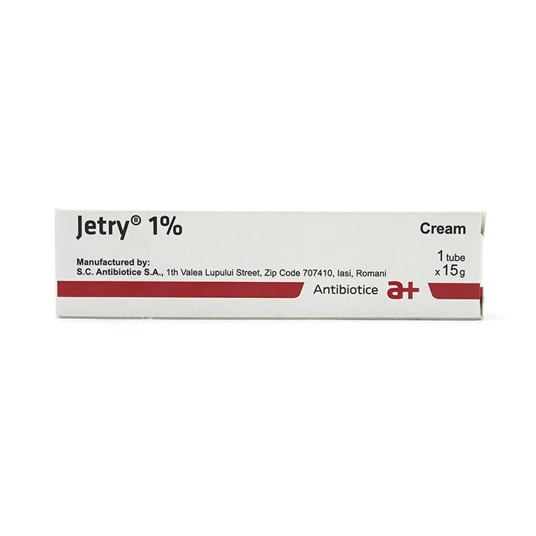 Kem bôi da Jetry 1% Antibiotice điều trị các bệnh nấm, lang ben (15g)