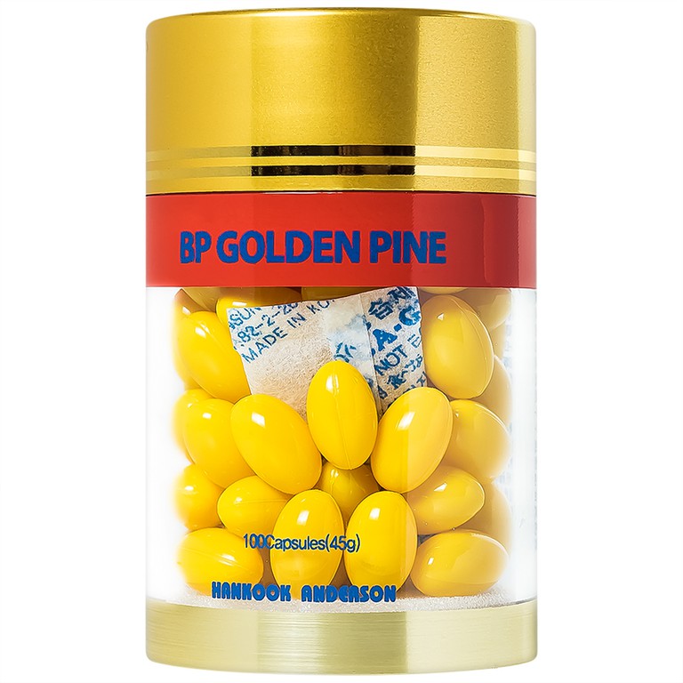 Viên uống BP Golden Pine Bio Avenue tăng tuần hoàn máu, thông huyết mạch (100 viên)