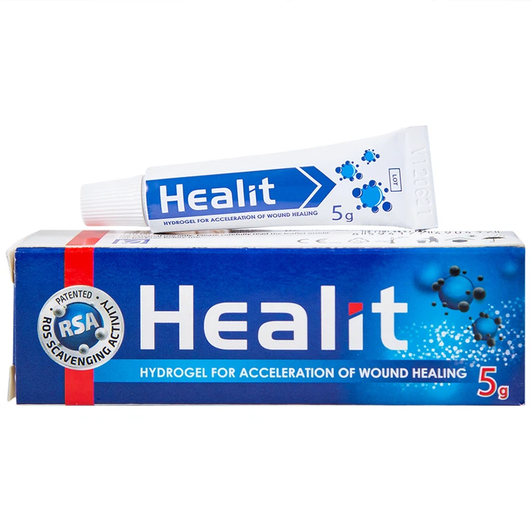 Gel Healit VHPharma thúc đẩy nhanh quá trình lành vết thương hở (5g)