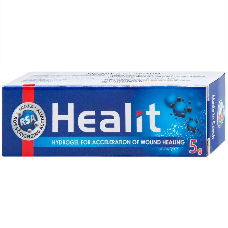 Gel Healit VHPharma thúc đẩy nhanh quá trình lành vết thương hở (5g)