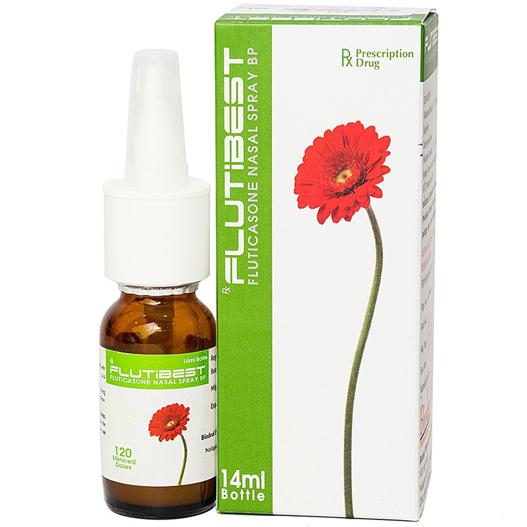 Xịt mũi Flutibest Biodeal điều trị viêm mũi dị ứng (120 liều)