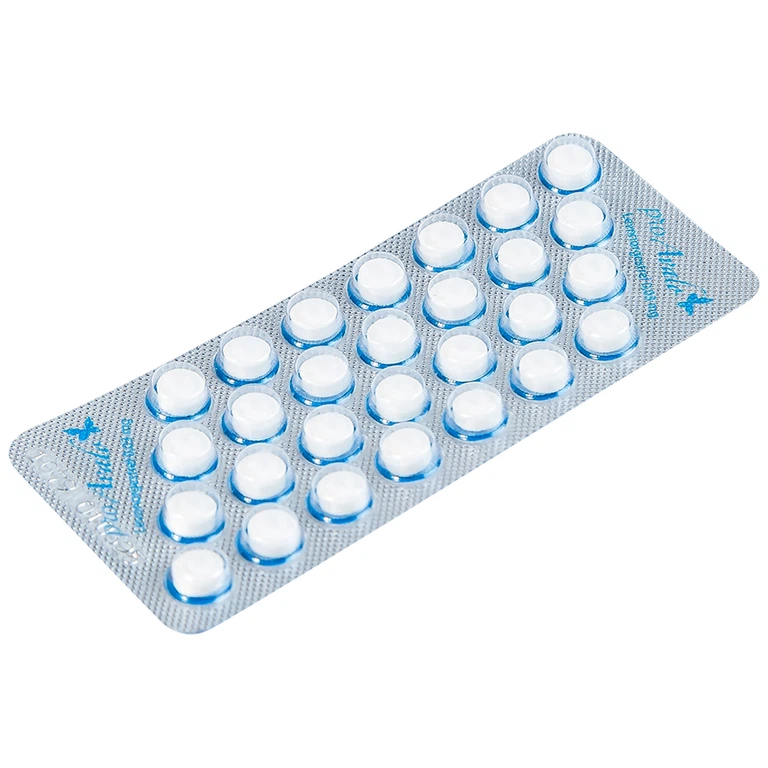 Thuốc proAvalo 0.03mg Babiophar tránh thai hằng ngày (1 vỉ x 28 viên)