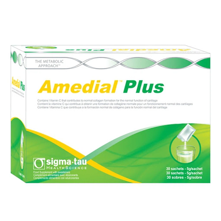 Viên uống Amedial Plus Sigma-Tau hỗ trợ cơ xương khớp (30 gói x 5g)