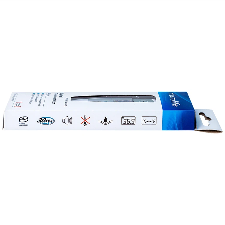 Nhiệt kế điện tử Microlife MT500 đo nhiệt độ nhanh trong 30 giây, chống thấm nước