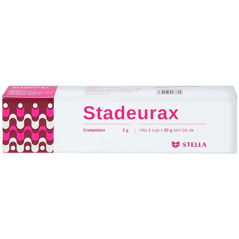 Kem bôi da Stadeurax Stella điều trị ghẻ, triệu chứng ngứa (20g)