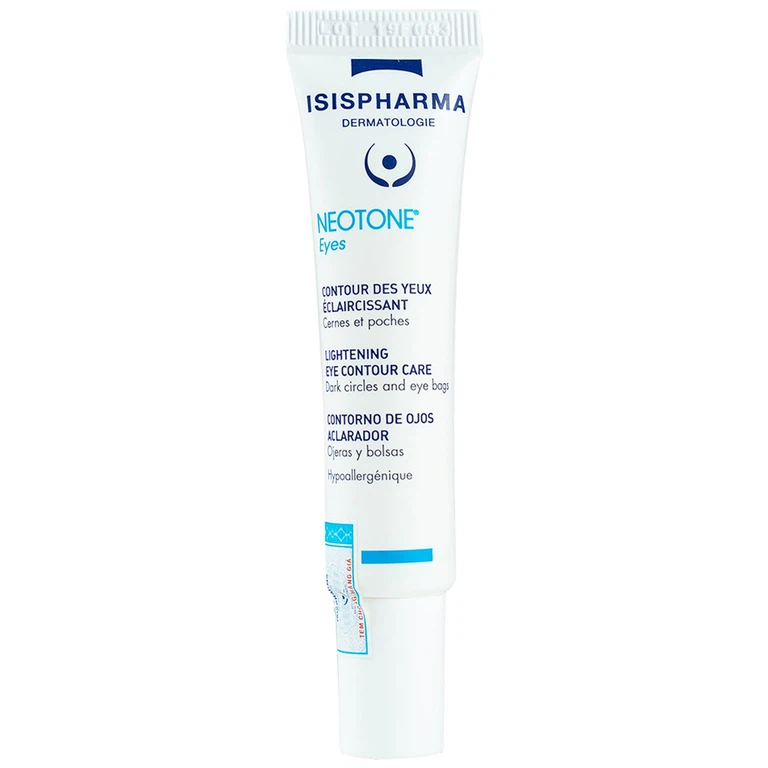 Kem IsisPharma Neotone Eyes giúp giảm quầng thâm, bọng mắt, dưỡng ẩm (15ml)