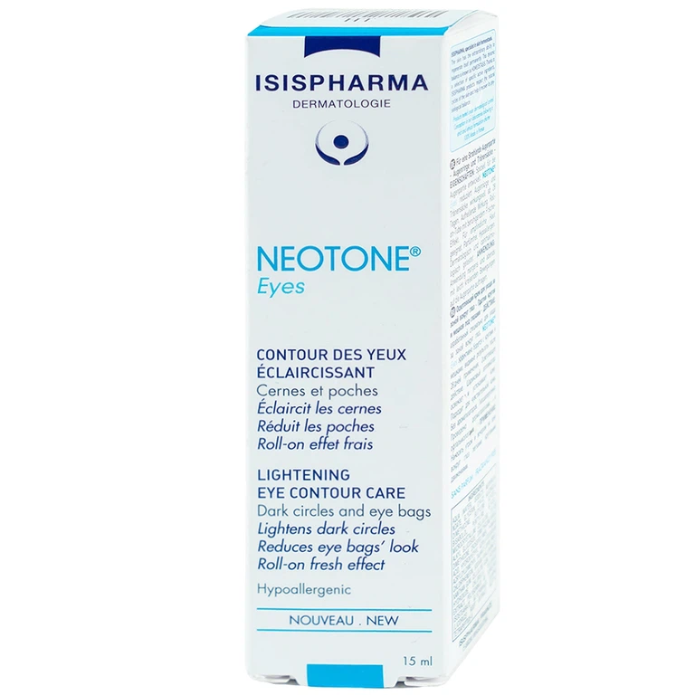 Kem IsisPharma Neotone Eyes giúp giảm quầng thâm, bọng mắt, dưỡng ẩm (15ml)