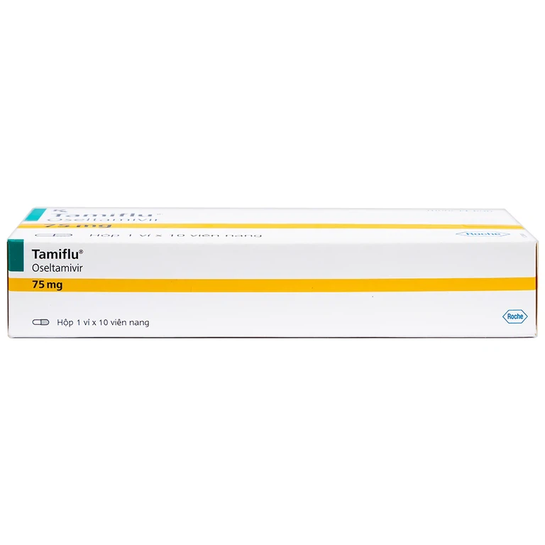 Thuốc Tamiflu Roche điều trị bệnh cúm (1 vỉ x 10 viên)