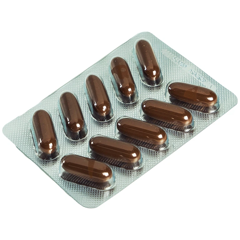 Thuốc Esserose 450 Minskintercaps cải thiện các triệu chứng bệnh lý gan (5 vỉ x 10 viên)