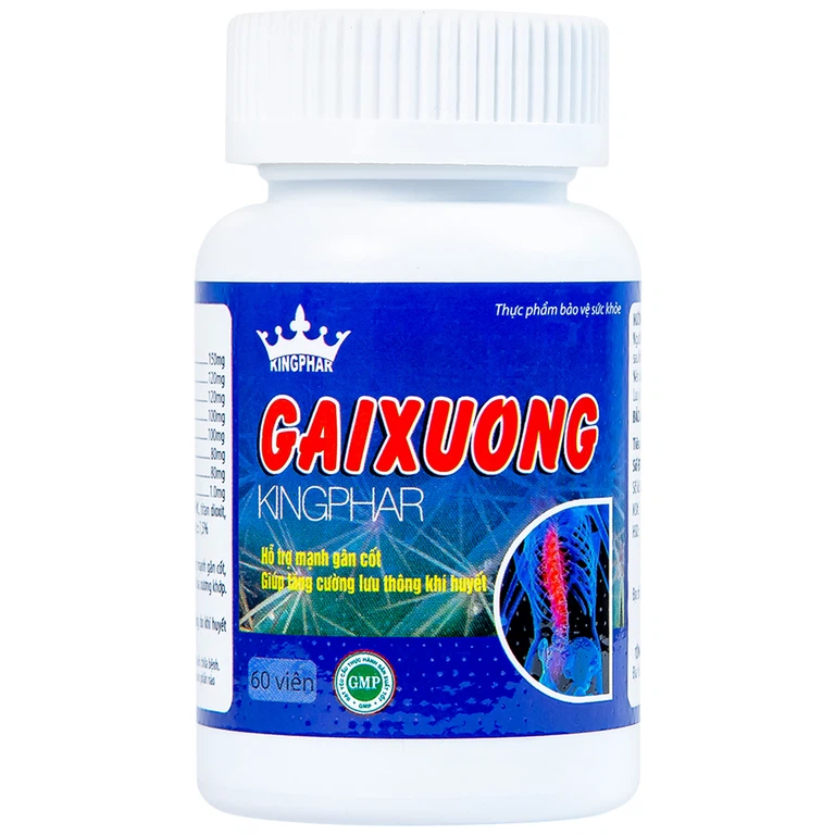 Viên uống Gai Xương Kingphar hoạt huyết, tăng cường lưu thông khí huyết (60 viên)
