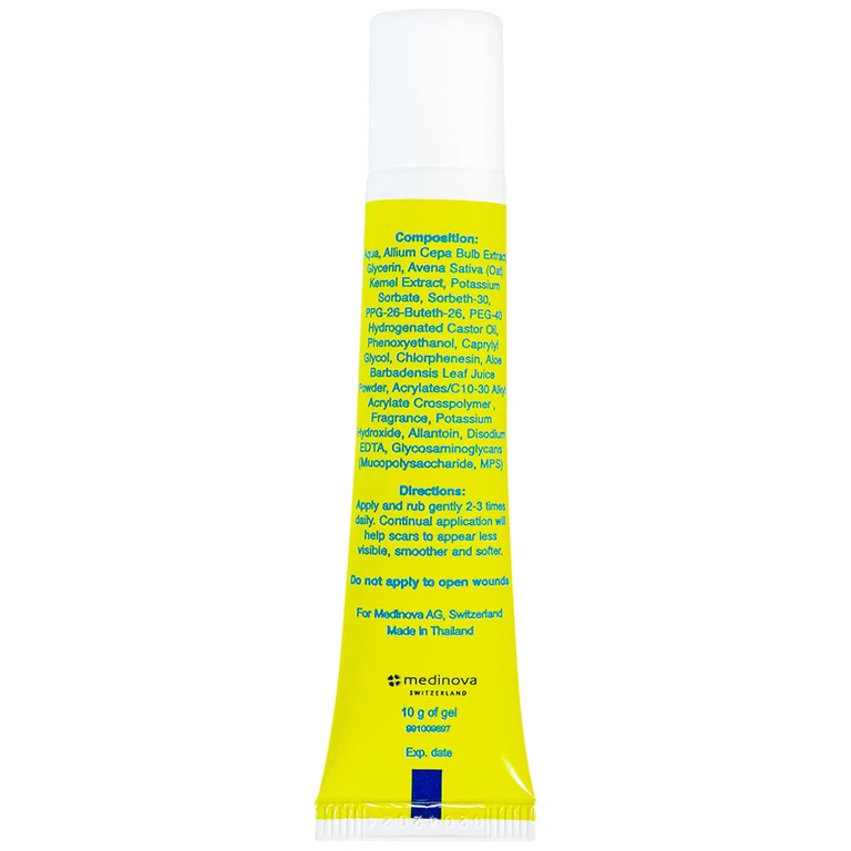 Gel Hiruscar Kids Medinova giúp sẹo mờ dần, phẳng và mềm hơn (10g)