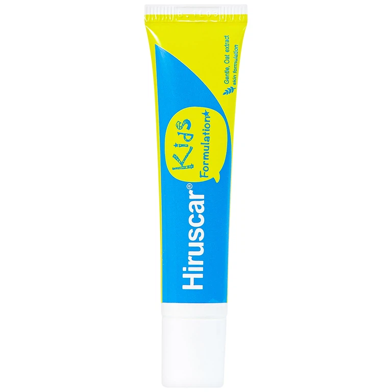 Gel Hiruscar Kids Medinova giúp sẹo mờ dần, phẳng và mềm hơn (10g)
