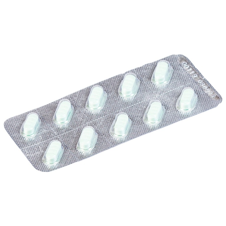 Thuốc Bromhexin 8mg Domesco điều trị rối loạn tiết dịch phế quản trong viêm phế quản cấp tính (3 vỉ x 10 viên)