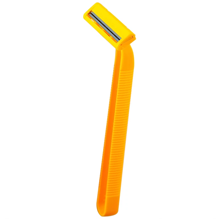 Dao cạo râu cán vàng Gillette Super Thin cạo sát, giảm khả năng trầy xước (2 cái)