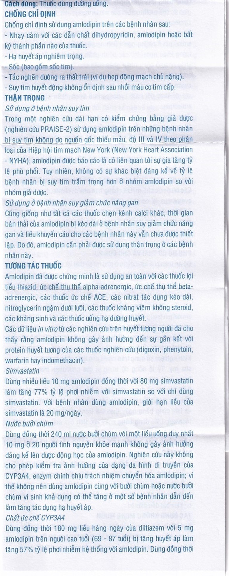 Thuốc Pyme-Am5 Pymepharco điều trị tăng huyết áp (10 vỉ x 14 viên)