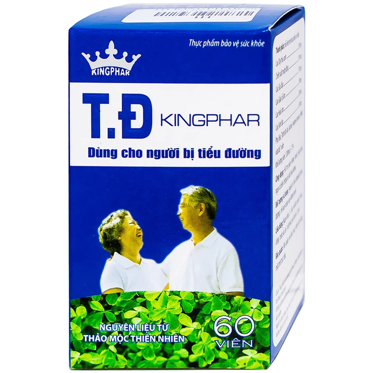 Viên uống T.Đ Kingphar dùng cho người bị tiểu đường (60 viên)