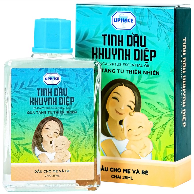 Tinh dầu khuynh diệp Uphace làm thơm, giữ ẩm da cho mẹ và bé (25ml)