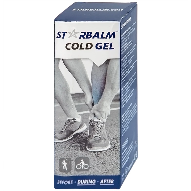 Gel làm lạnh Starbalm Cold Gel điều trị chấn thương căng cơ, bầm tím và bong gân (100ml)