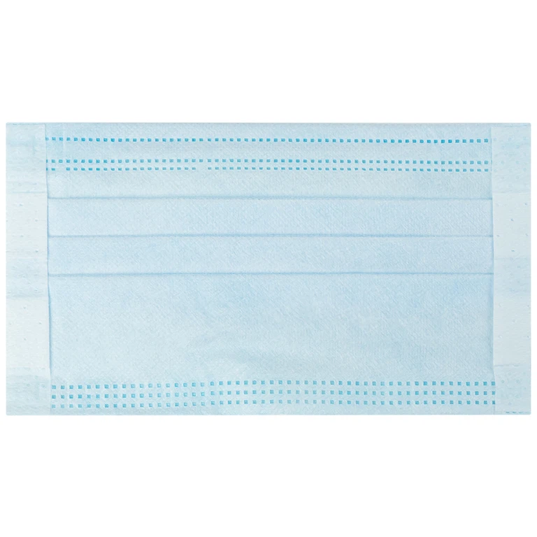 Khẩu trang y tế Safefit màu xanh 4 lớp hỗ trợ ngăn khói, bụi, kháng khuẩn (50 cái)