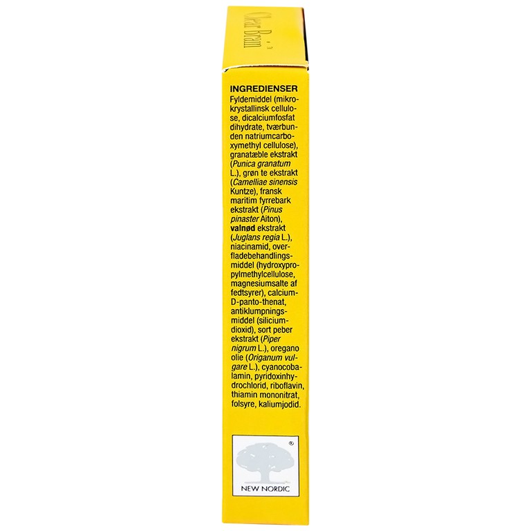 Viên uống Clear Brain New Nordic tăng cường trí não, bổ não (1 vỉ x 30 viên)