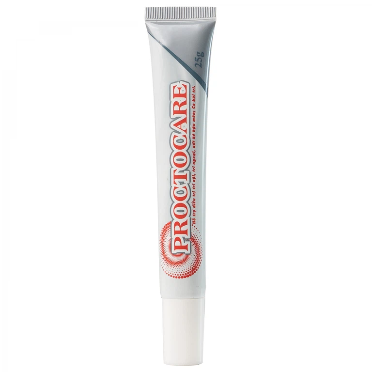 Gel bôi Proctocare Bimex hỗ trợ điều trị trĩ nội, trĩ ngoại, nứt kẽ hậu môn, co búi trĩ (25g)