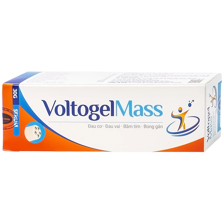 Gel bôi giảm đau VoltogelMass 30g Aero Chemie đau cơ, đau vai, bầm tím, bong gân
