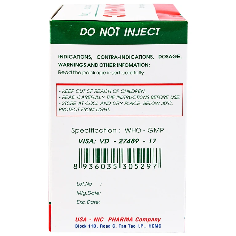 Hỗn dịch uống Dompenic 10mg/10ml điều trị chứng nôn, buồn nôn (20 ống x 10ml)