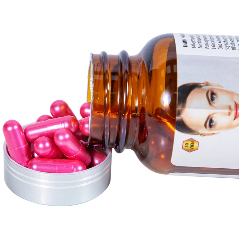Thực phẩm bảo vệ sức khỏe Queenmax Naga Extra bổ sung collagen, một số vitamin và khoáng chất (30 viên)