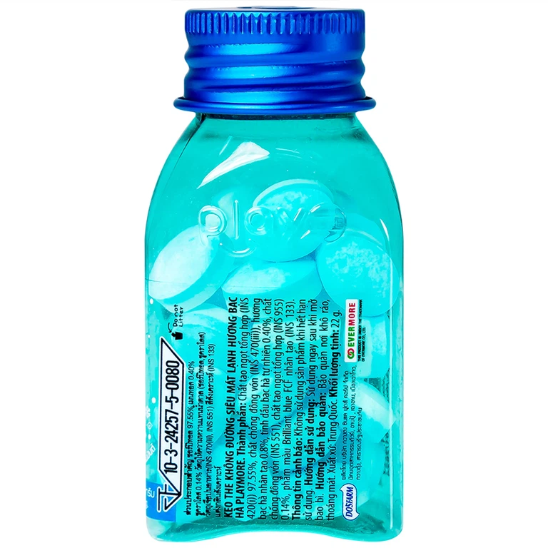 Kẹo the PlayMore hương Bạc Hà hơi thở thơm mát, sảng khoái dài lâu (22g)
